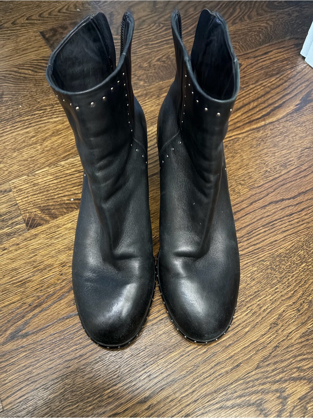 Rag & Bone Willow Black Studded Women’s Ankle Boots Size 39